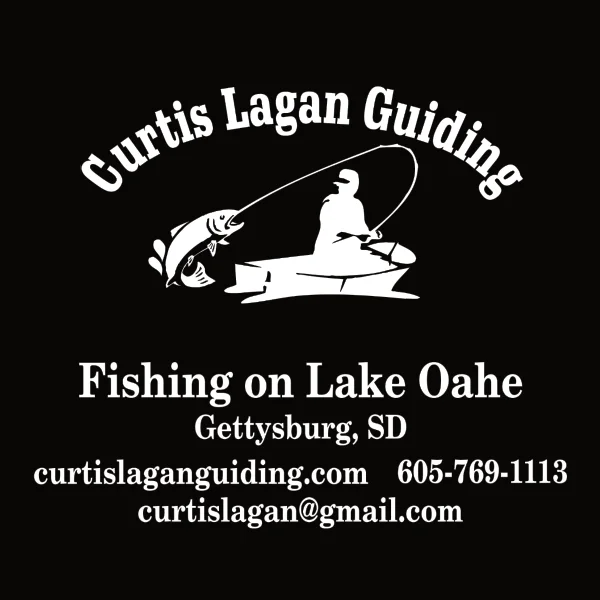 Curtis Lagan Guiding - Fishing on Lake Oahe - Gettysburg, South Dakota - 605-769-1113.  Visit website.