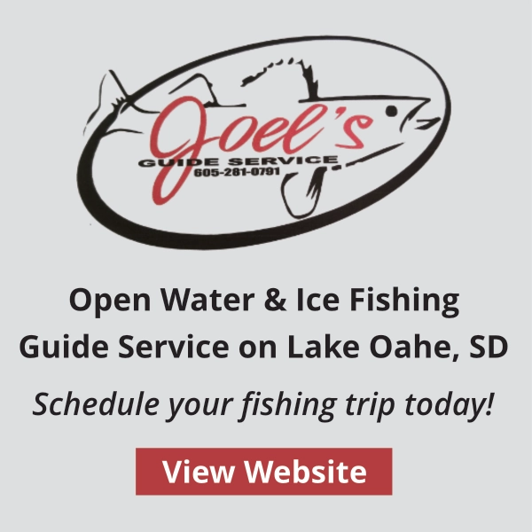 Joels Guide Service on Lake Oahe, SD - Open Water and Ice Fishing - Visit Website
